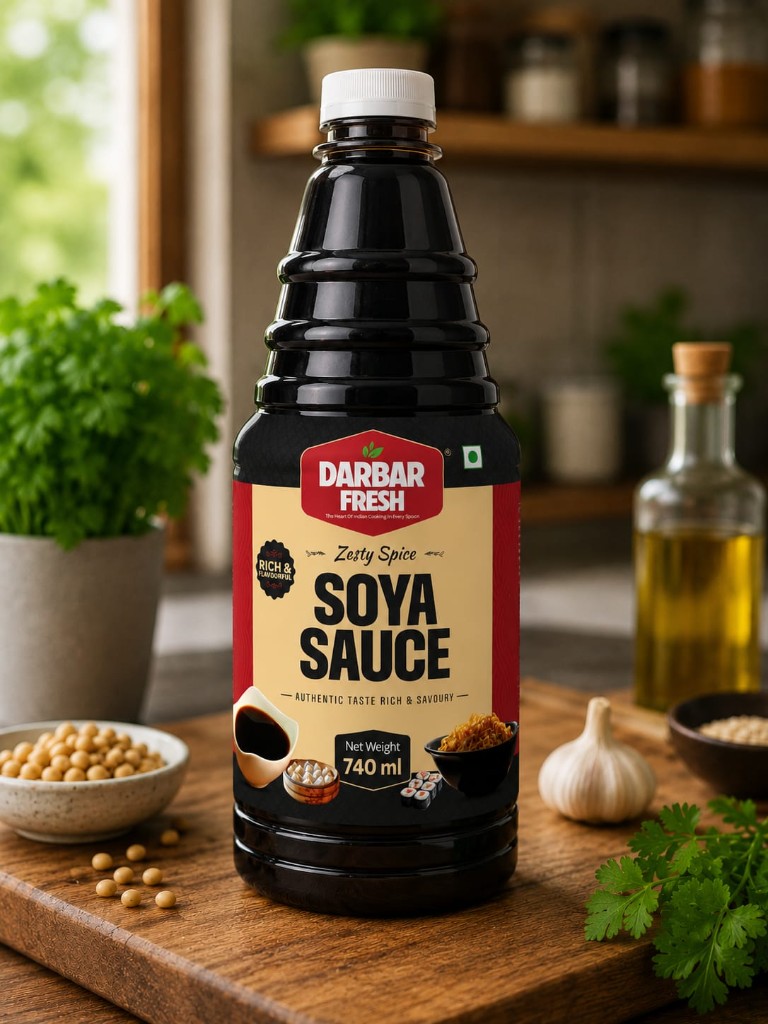Soya Sauce — Front view